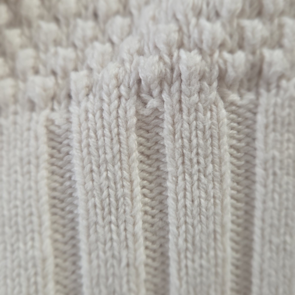 Free People Cream Knit Joggers Set Top And Bottoms Both MEDIUM - Picture 9 of 9